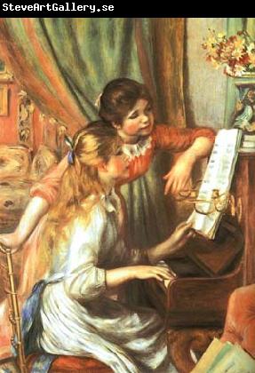 Pierre Auguste Renoir Girls at the Piano